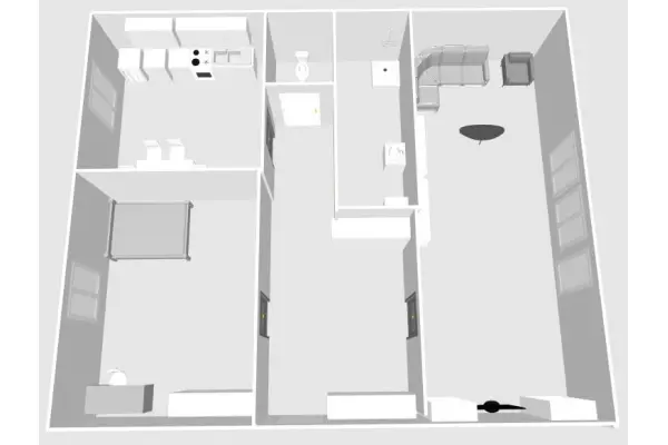 Poznań, Poznań-Stare Miasto, Winogrady, os. Słowiańskie, Słoneczne 2 pokoje na os. Słowiańskim z widokiem na zieleń
