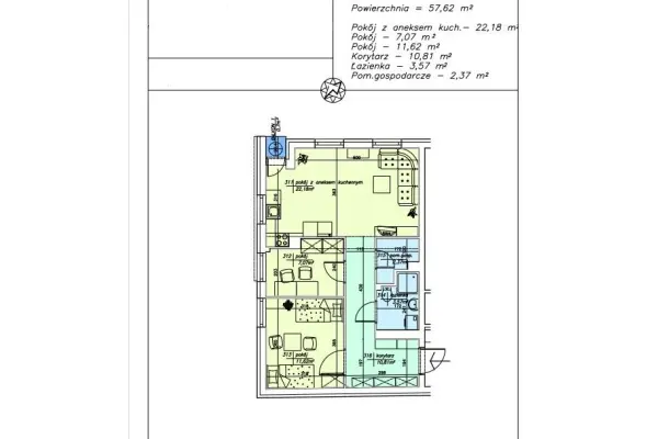 Poznań, Poznań-Grunwald, Górczyn, Kazimierza Jarochowskiego, Gotowe do wprowadzenia od zaraz 3 pokoje