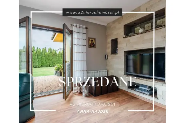 wielkopolskie, gnieźnieński, Gniezno, Osiniec, Piękny dom z oczkiem wodnym w Osińcu koło Gniezna