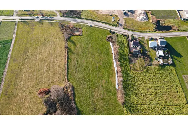 wrzesiński, Kołaczkowo, Borzykowo, Wrzesińska, Działka budowlana w Borzykowie (pow. wrzesiński)