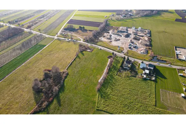 wrzesiński, Kołaczkowo, Borzykowo, Wrzesińska, Działka budowlana w Borzykowie (pow. wrzesiński)